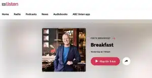 Steve Hui on ABC Perth Breakfast Radio — August 2025